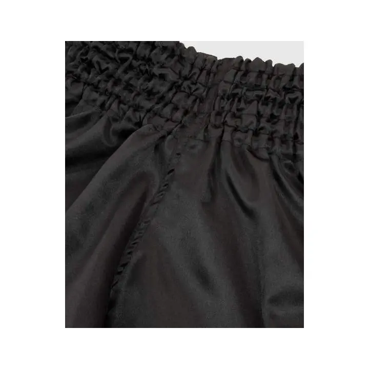Short de Boxe Thaï Venum Classic Noir/Blanc