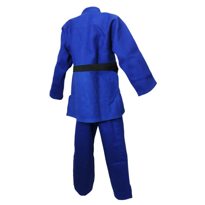 Kimono Judo Bleu Compétition Mondial Avec Broderies