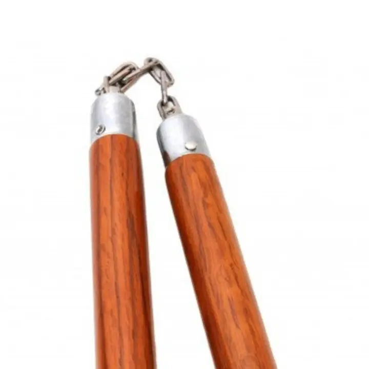 Nunchaku à Chaine en Bois