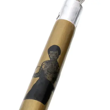 Nunchaku à Chaine Bois Bruce Lee beige - 2
