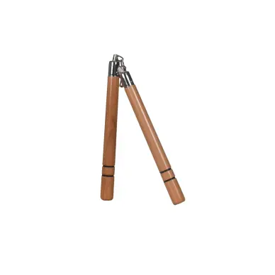 Nunchaku à Chaine en Bois - 4