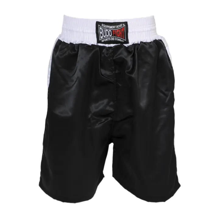 Short de Boxe Anglaise Noir