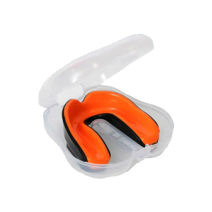 Protège-dents Thermoformable Gel Confort orange/noir