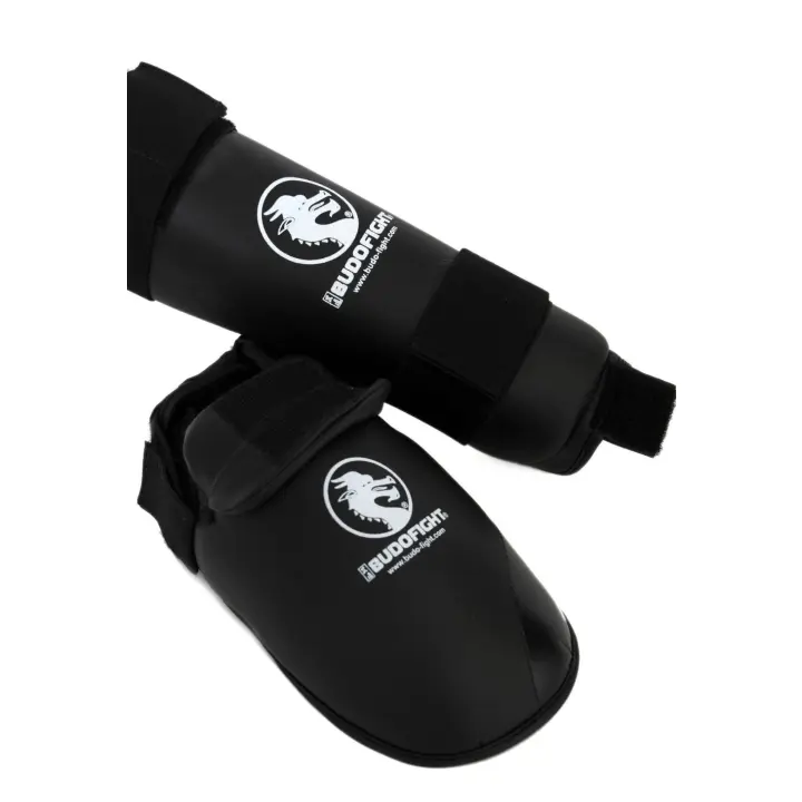 Protège-tibias et pieds en PU semi-rigides