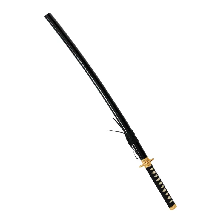 Katana et Wakizashi Noir Shinogi