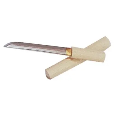 Kaiken Tanto Aikuchi Blanc Laqué Importé du Japon - 1