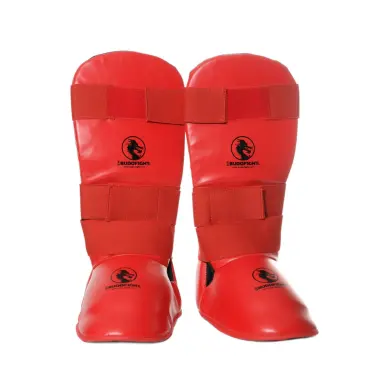 Protège-tibias et pieds Karaté Contact FFK - 5