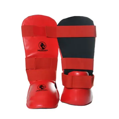 Protège-tibias et pieds Karaté Contact FFK - 6