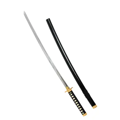 Katana et Wakizashi Noir Shinogi - 2