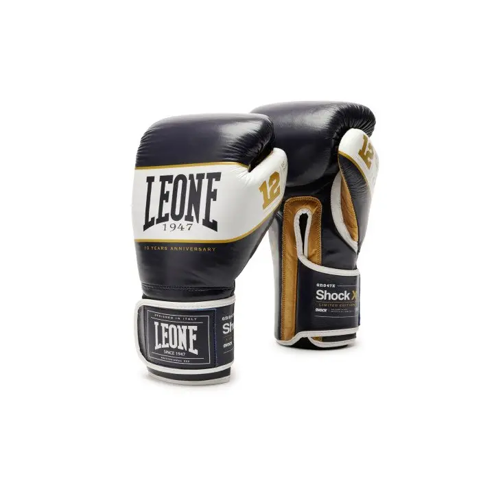 Gants de Boxe Leone Shock X Bleu