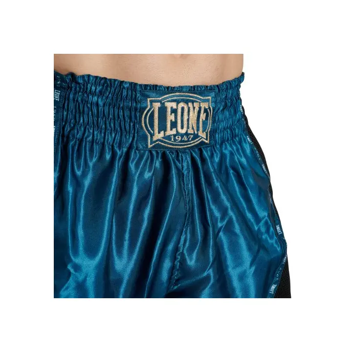 Short de Boxe Thai Leone Classic Bleu