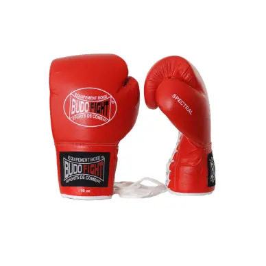 Gants de boxe à lacets Pro Spectral 100% cuir - 7