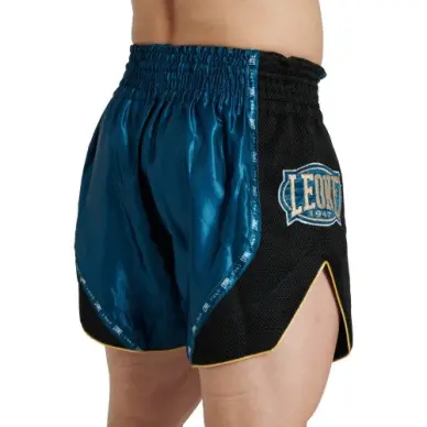Short de Boxe Thai Leone Classic Bleu - 3