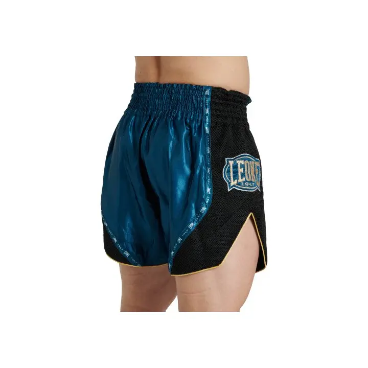 Short de Boxe Thai Leone Classic Bleu