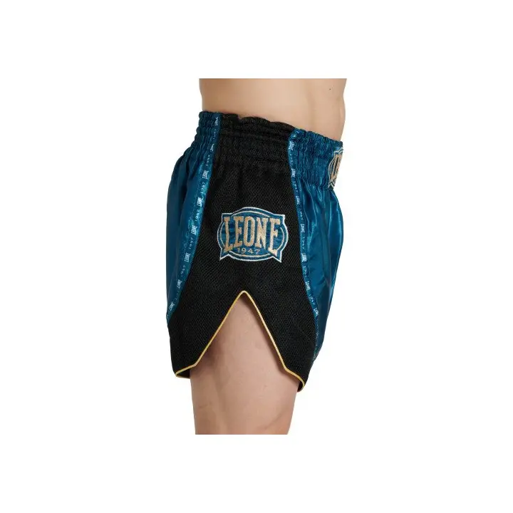 Short de Boxe Thai Leone Classic Bleu