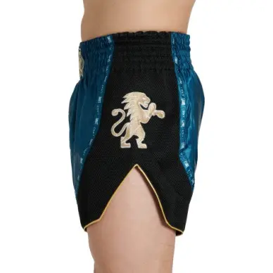 Short de Boxe Thai Leone Classic Bleu - 5
