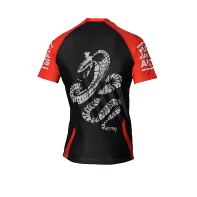 Rashguard MMA Noir / rouge - Fin de Serie - 3