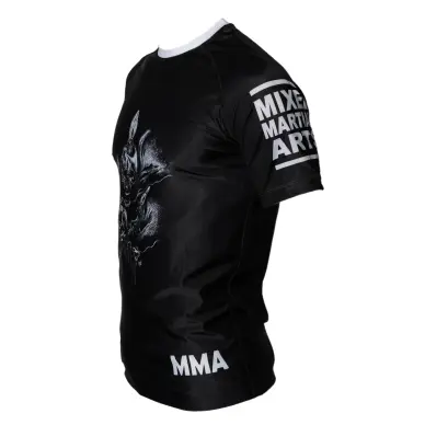 Rashguard MMA Noir Impression tête de mort - Fin de Serie - 2