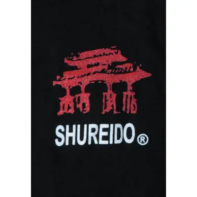 T-shirt Shureido Noir Logo Coeur & Logo au Dos - 2