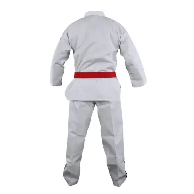 Dobok Taekwondo Adiclub 3 col blanc bandes - Fin de Serie - 3