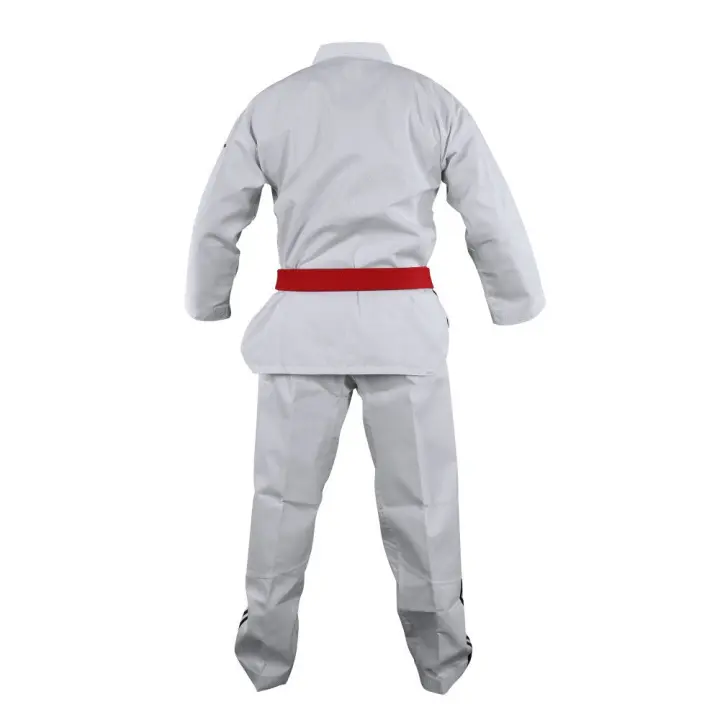 Dobok Taekwondo Adiclub 3 col blanc bandes - Fin de Serie