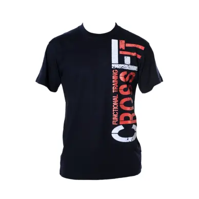 T-shirt Crossfit bleu marine - Fin de Serie