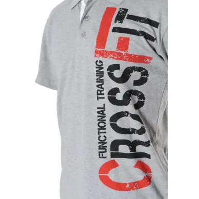 Polo Crossfit gris - Fin de Serie - 2