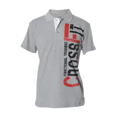 Polo Crossfit gris - Fin de Serie