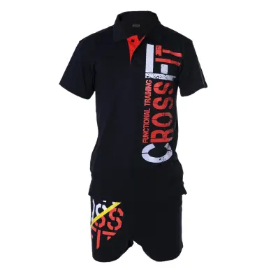 Short Crossfit bleu marine - 4