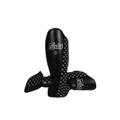 Protège-tibias et pieds Fairtex SP5 100% cuir - 2