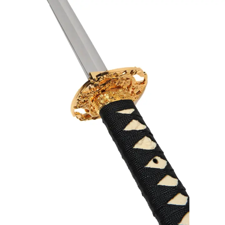 Katana et Wakizashi Noir Shinogi