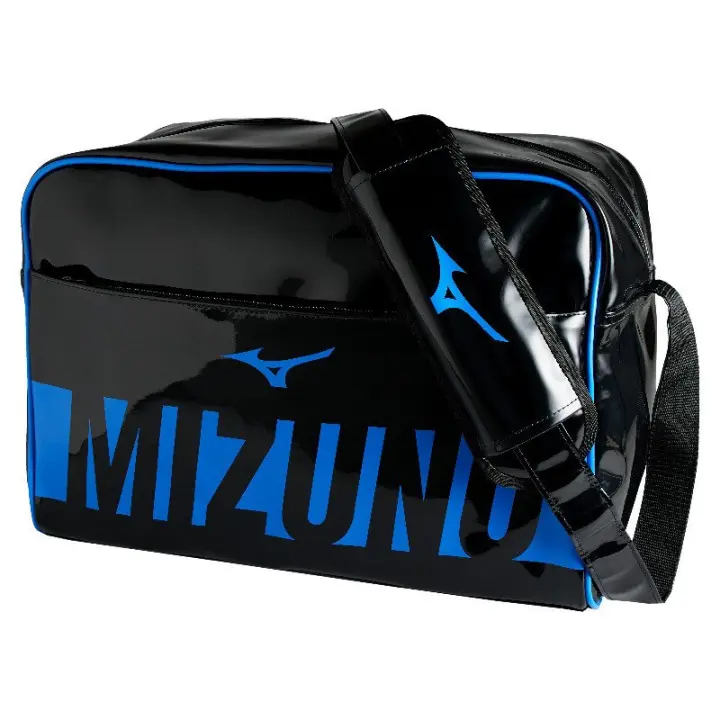 Sac Vintage Mizuno Enamel Noir/Bleu taille L