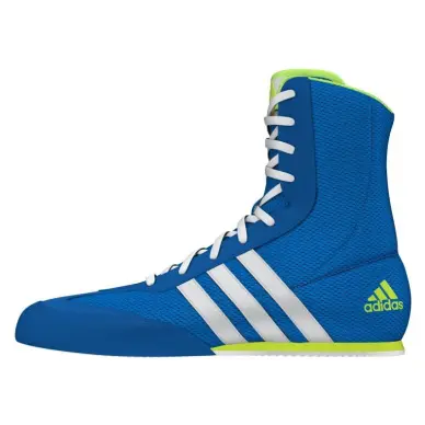 Zapatillas de Boxeo Adidas Box Hog azules - 1