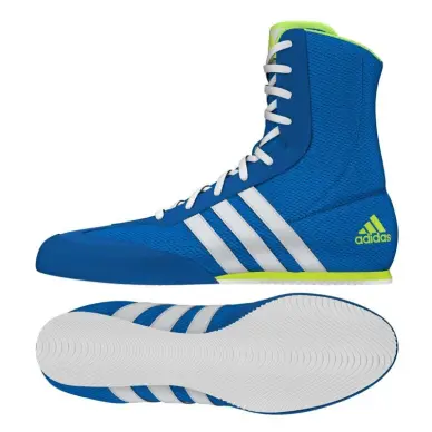 Zapatillas de Boxeo Adidas Box Hog azules - 5