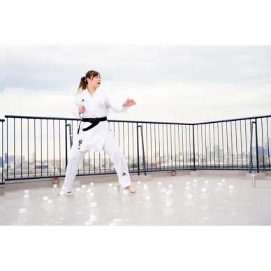 Kimono de karaté Kumité Adilight PrimeGreen - Fin de Serie - 2