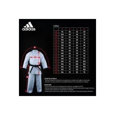 Kimono Adidas karaté Kata Kigai - 11