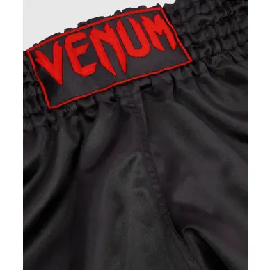 Short de Boxe Thaï Venum Classic Noir/Rouge - 4