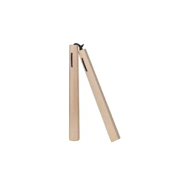 Nunchaku à Corde Bois octogonal - 3