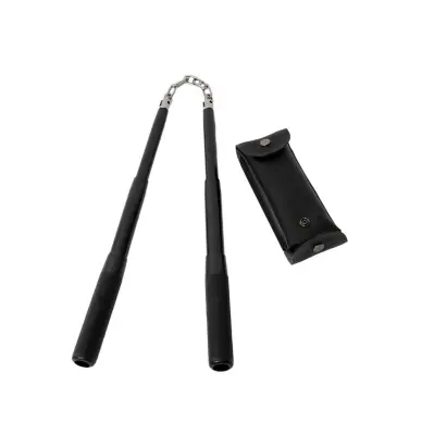 Nunchaku à Chaine Métal, branches Déployées - 3