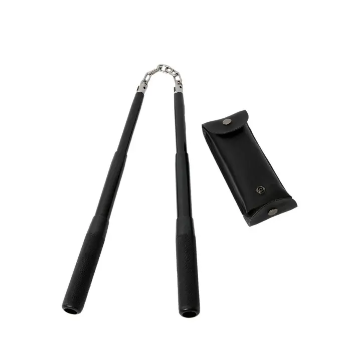 Nunchaku à Chaine Métal, branches Déployées