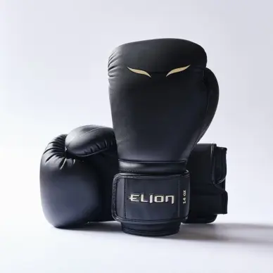 Gants de boxe Elion Uncage Noir/Or - 2
