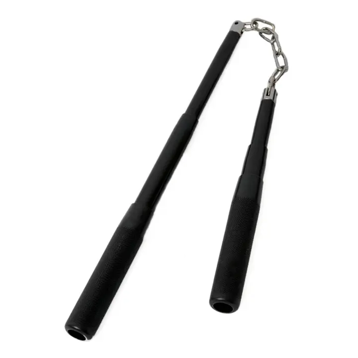 Nunchaku à Chaine Métal, branches Déployées