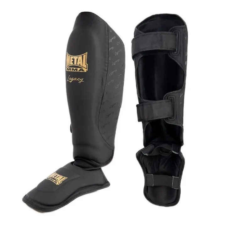Protège-tibias et pieds Legacy Metal Boxe