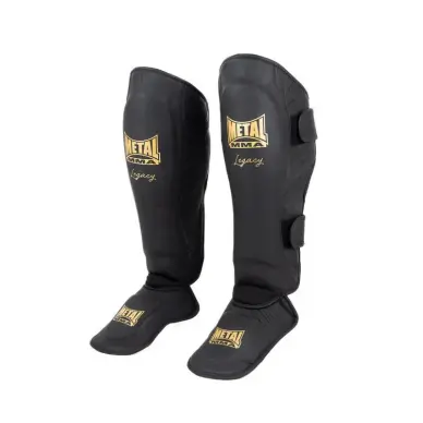 Protège-tibias et pieds Legacy Metal Boxe - 3