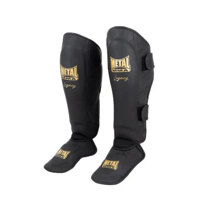 Protège-tibias et pieds Legacy Metal Boxe