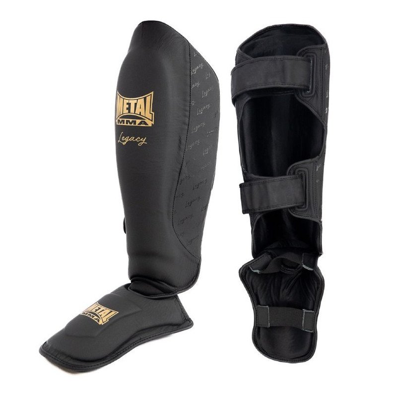 Protège-pieds METAL BOXE – Full Contact, Enveloppe PVC, Mousse Injectée, Fermeture élastique + Velcro