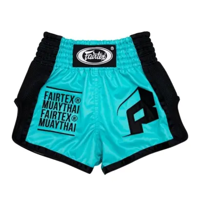 Short de Boxe Thaï Fairtex Turquoise 2107