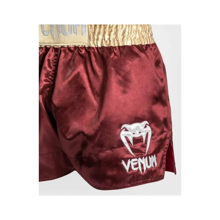 Short de Boxe Thaï Venum Classic Bordeaux