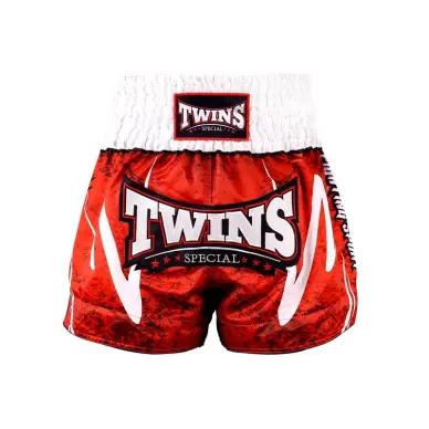 Short de Boxe Thai Twins TTBL Rusty Red - 2