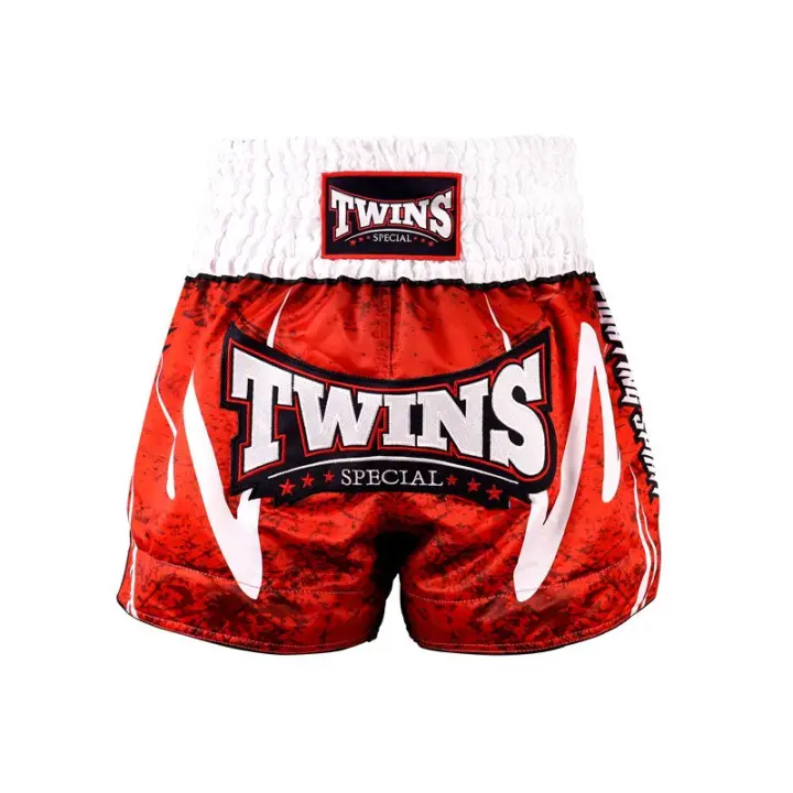Short de Boxe Thai Twins TTBL Rusty Red